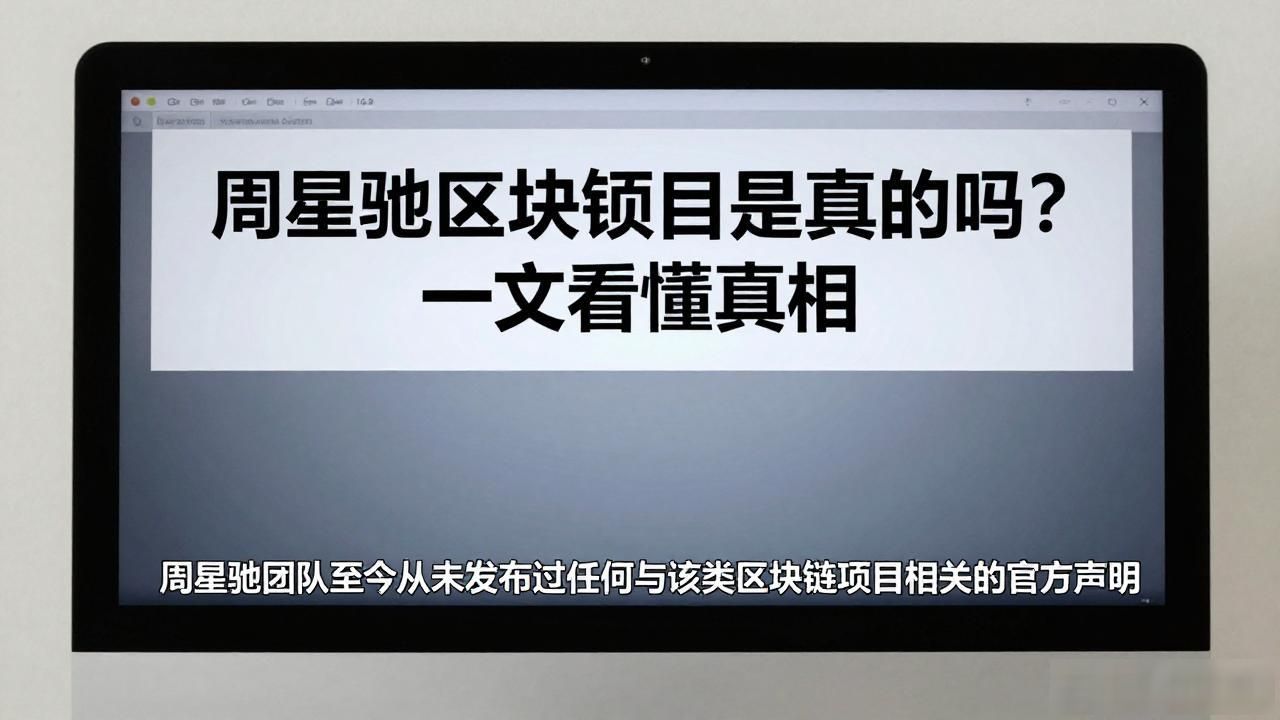 明星区块链投资虚假营销套路_周星驰区块链传闻真实性核实_周星驰区块链项目
