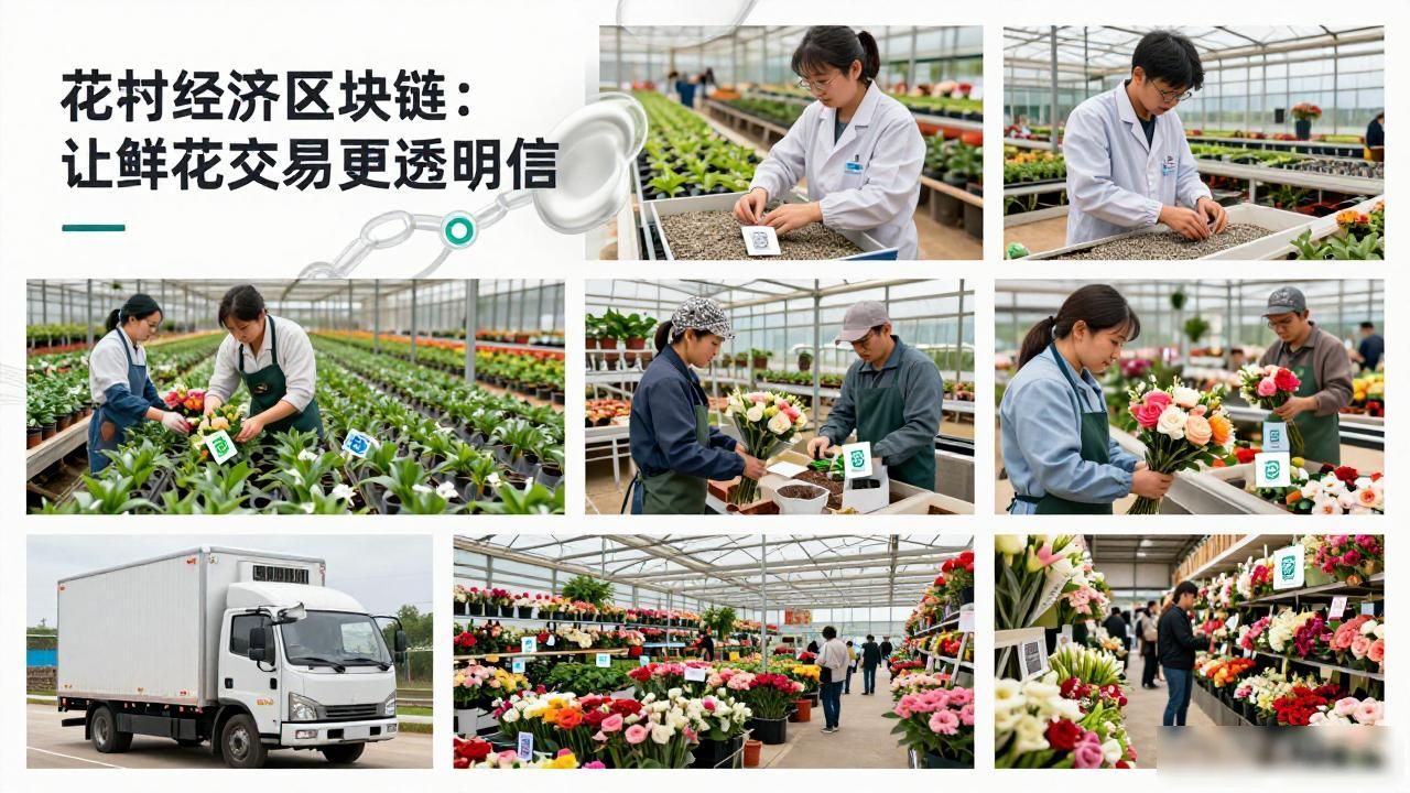 花卉经济区块链_区块链花卉交易透明度_花卉经济区块链