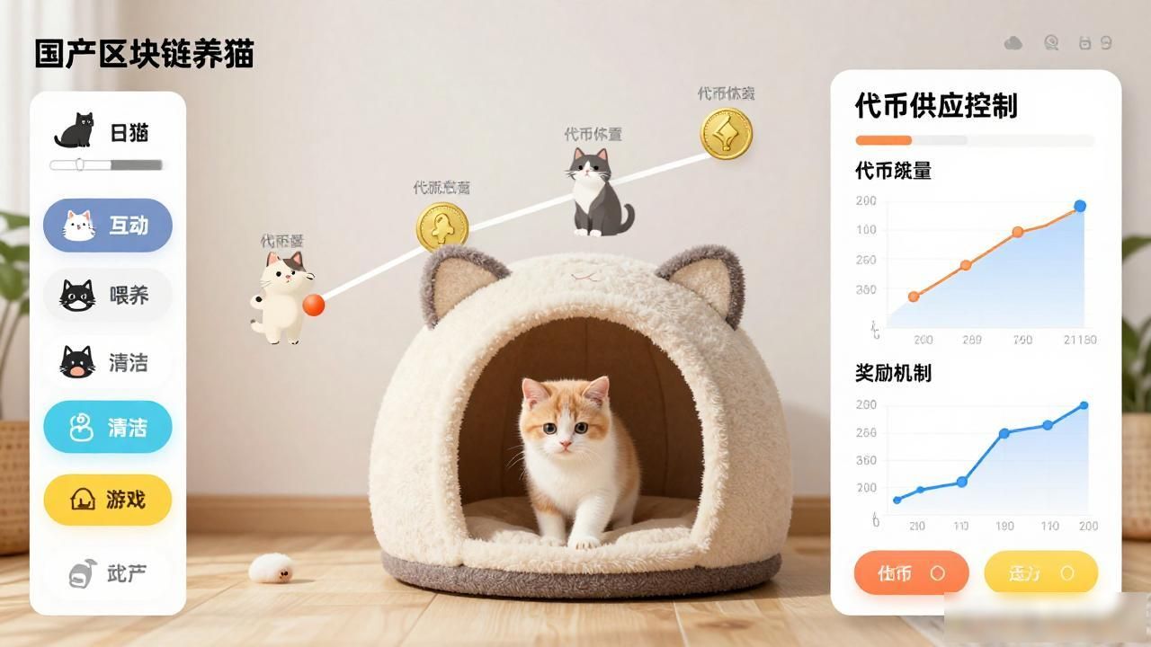 国产区块链养猫游戏_NFT猫咪交易型产品_区块链养猫游戏经济模型