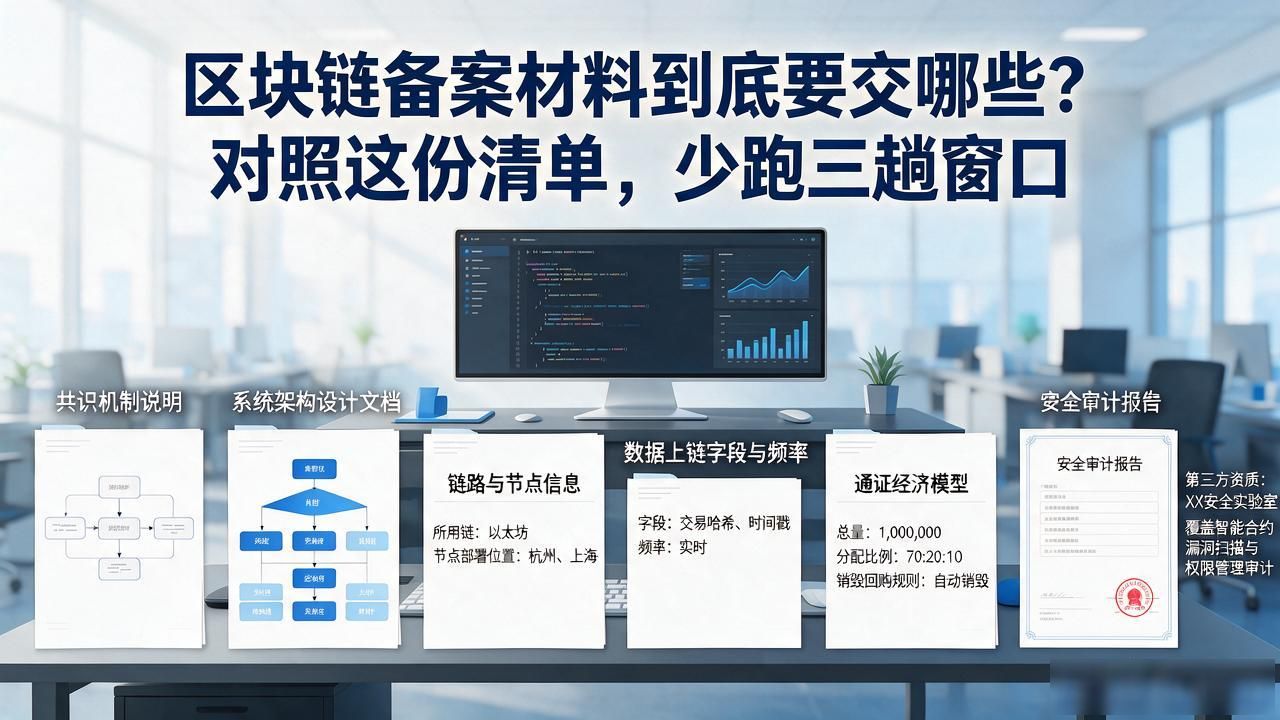 区块链备案材料_区块链项目备案流程_区块链项目备案材料清单