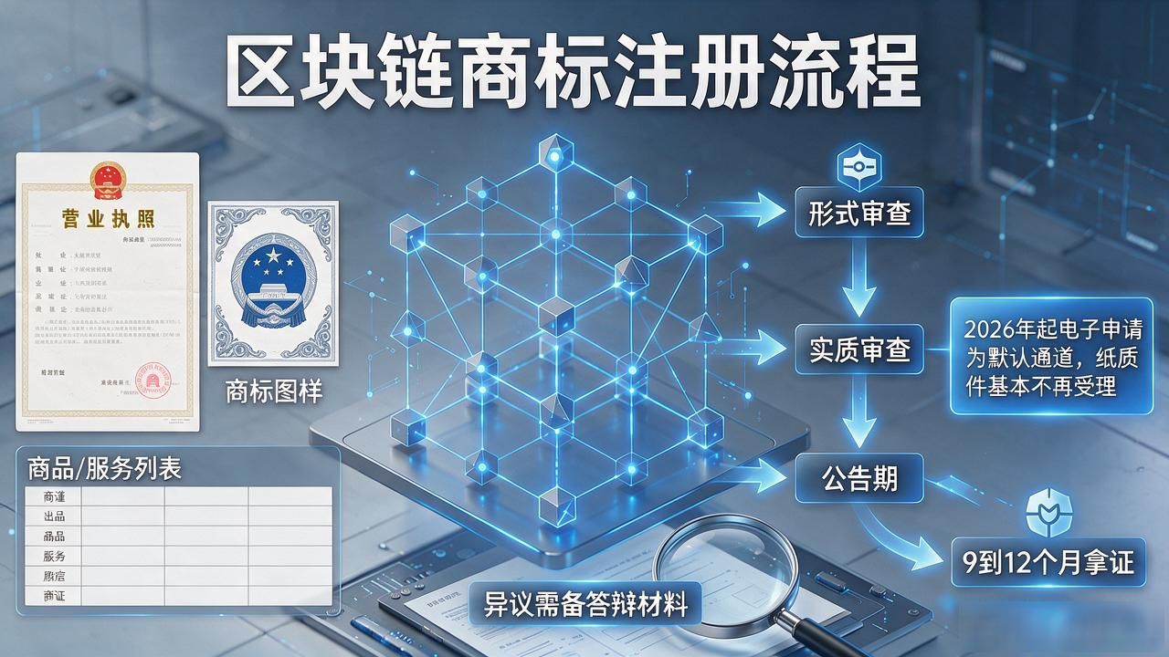 商标区块链存证_区块链商标怎么注册_区块链商标确权流程